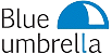 Blue umbrella logo